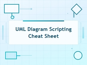 Uml Diagram Scripting Cheat Sheet: Quick Syntax Reference Guide