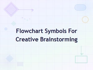 Flowchart Symbols for Creative Brainstorming